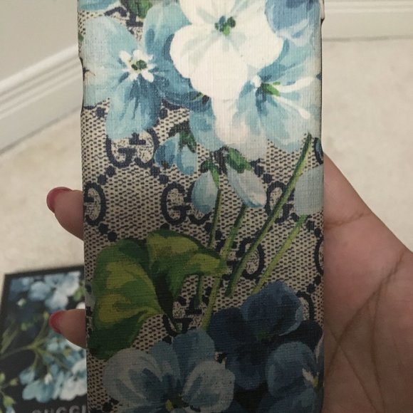 GUCCI Blue Blooms iphone 6s phone case/cover - Picture 4 of 5